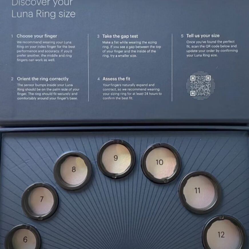 Noise luna ring size chart